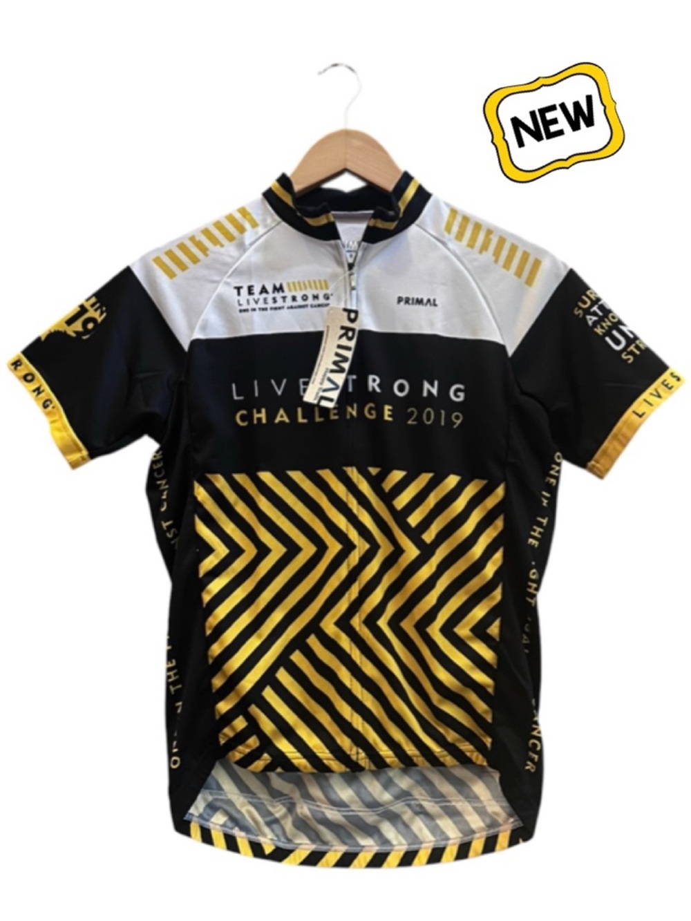 New PRIMAL Livestrong Austin Challenge 2019 Cycling Jersey Performance Men S